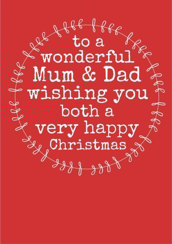 HAPPY WONDERFUL Christmas Card 2789 created by Always Sparkle