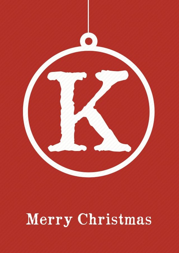 Christmas bauble Card 29328 created by Altered Chic