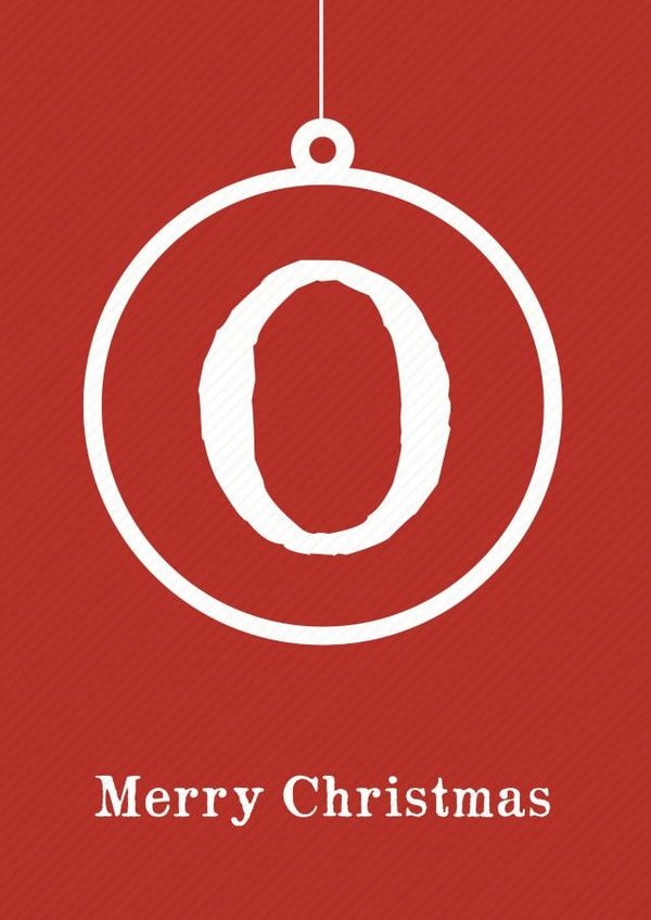 Christmas bauble Card 29331 created by Altered Chic