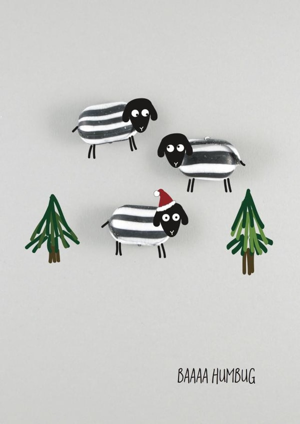 silly humour Christmas Card 5786 created by Yippea