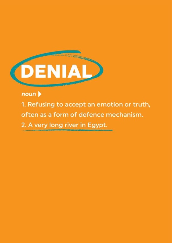 birthday denial Humour Card 29114 created by Unknown Ink