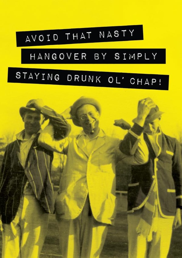 birthday drinking Birthday Card 6883 created by Unknown Ink