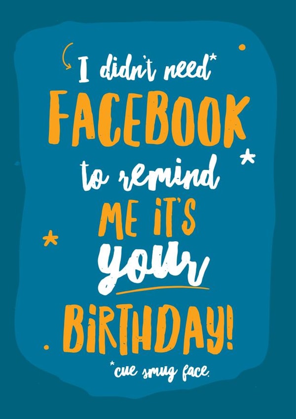birthday funny Birthday Card 6896 created by Unknown Ink