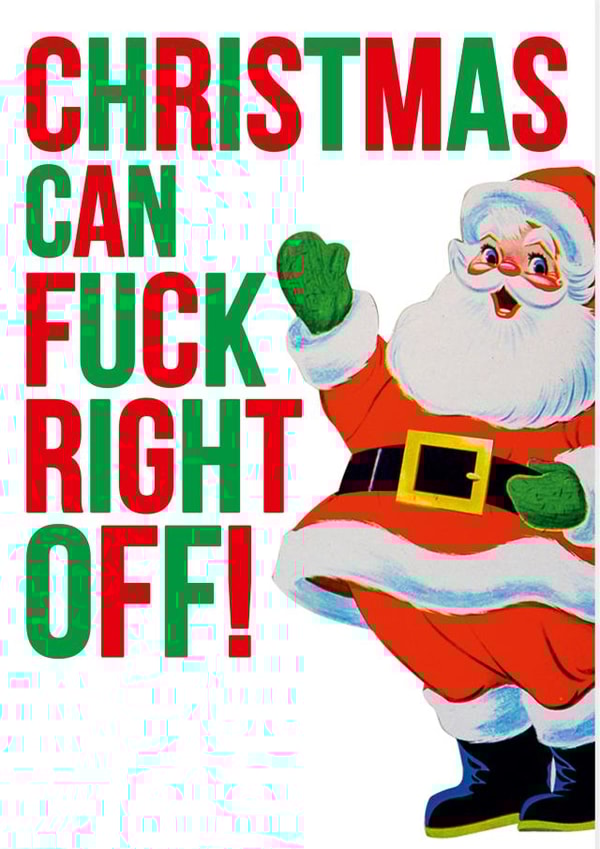 christmas rude Christmas Card 25759 created by Dean Morris Cards