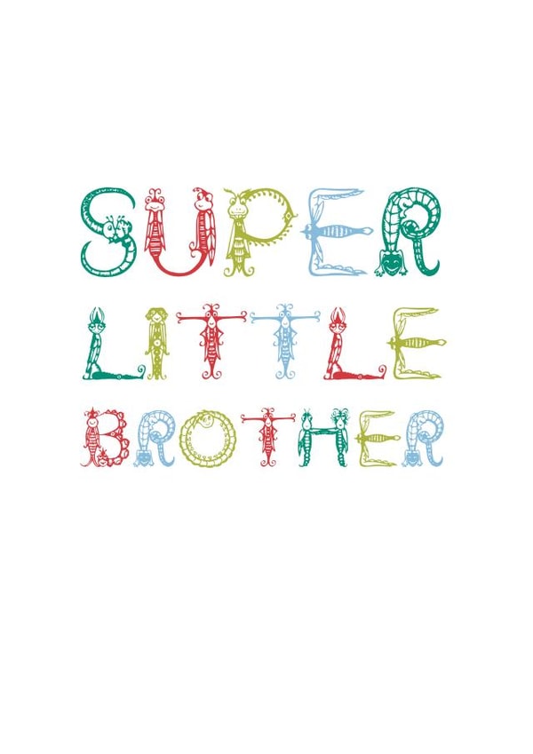 Birthday brother Birthday Card 4869 created by Ginger Ink Design