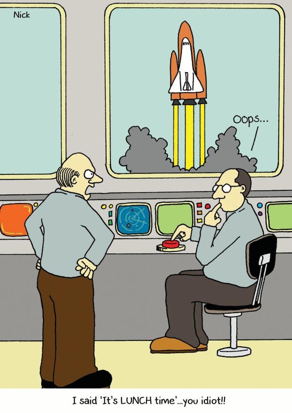 funny humour Just because Card 28905 created by Nick Hannaford-Hill