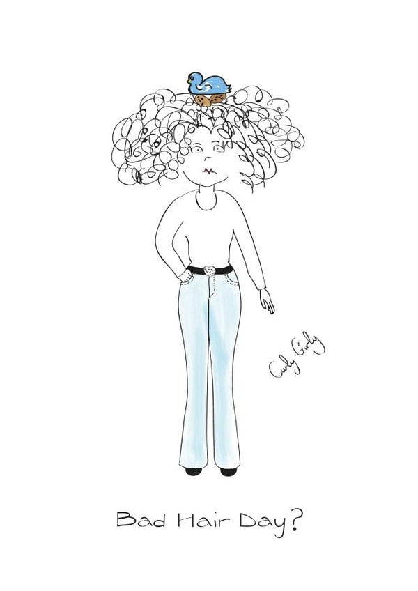 humour bird Love & Friendship Card 29240 created by Curly Girly