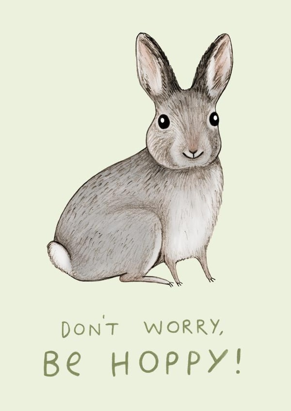 don't worry Just because Card 22638 created by Sophie Corrigan