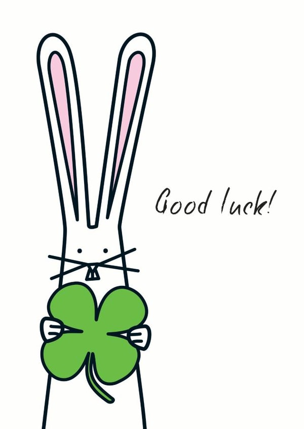 Good luck! created by Hoppy Bunnies