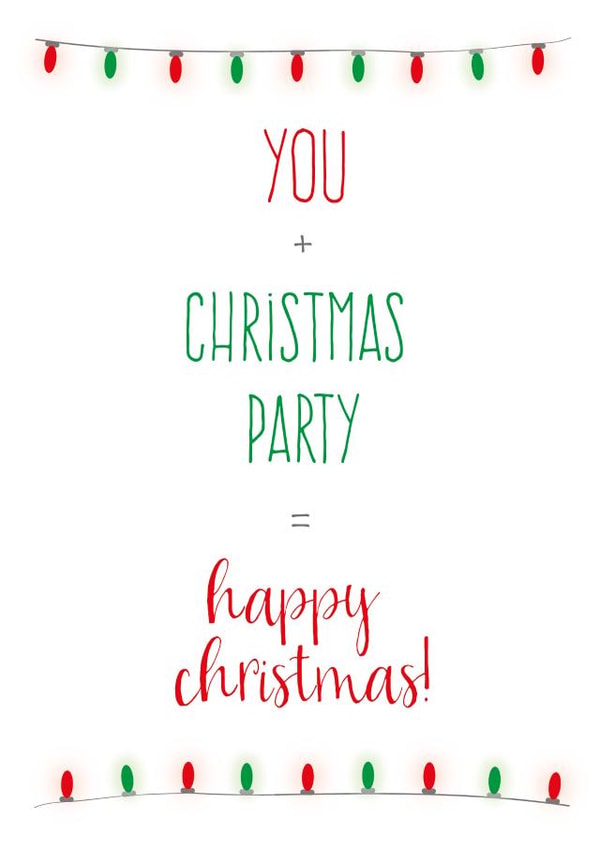 Christmas party Christmas Card 26859 created by Caryl Halstead