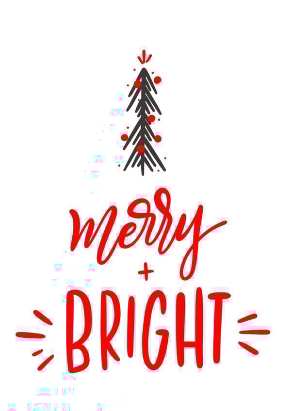 Merry + Bright created by Marla Makes Stuff