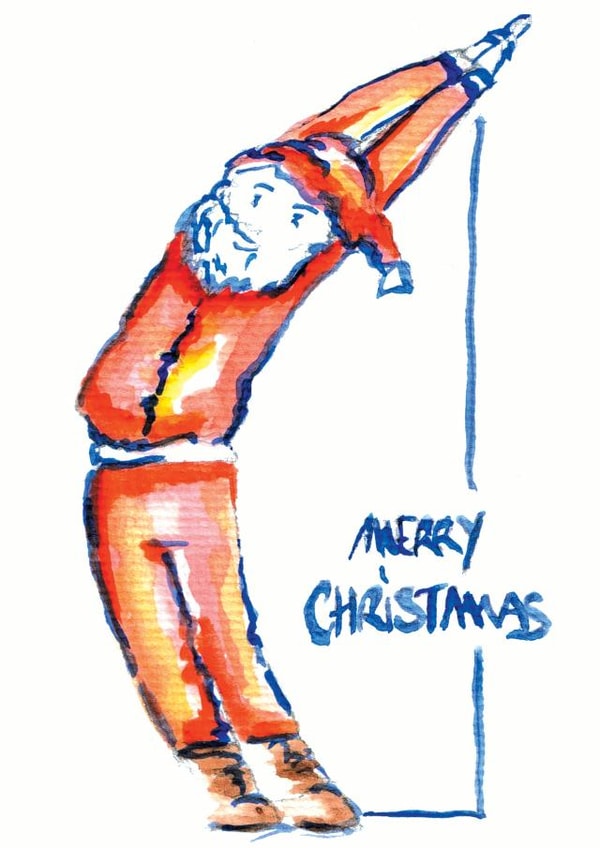 halfmoon christmas Christmas Card 29585 created by Flo Le B.