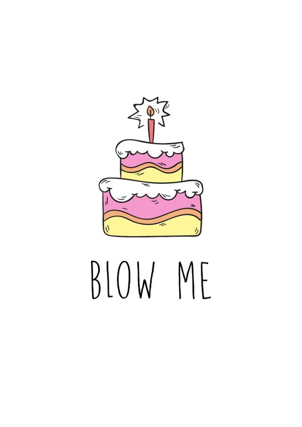 happy funny Birthday Card 7559 created by JK