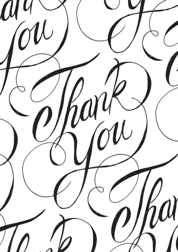 thank you Thank You Card 1167 created by Cristel Rossignol