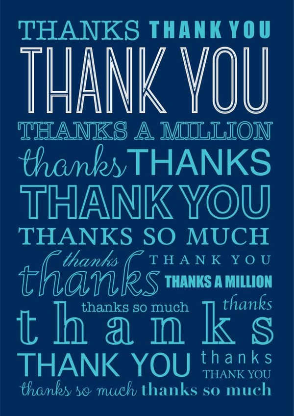 thank you Thank You Card 27153 created by Lara Burrows