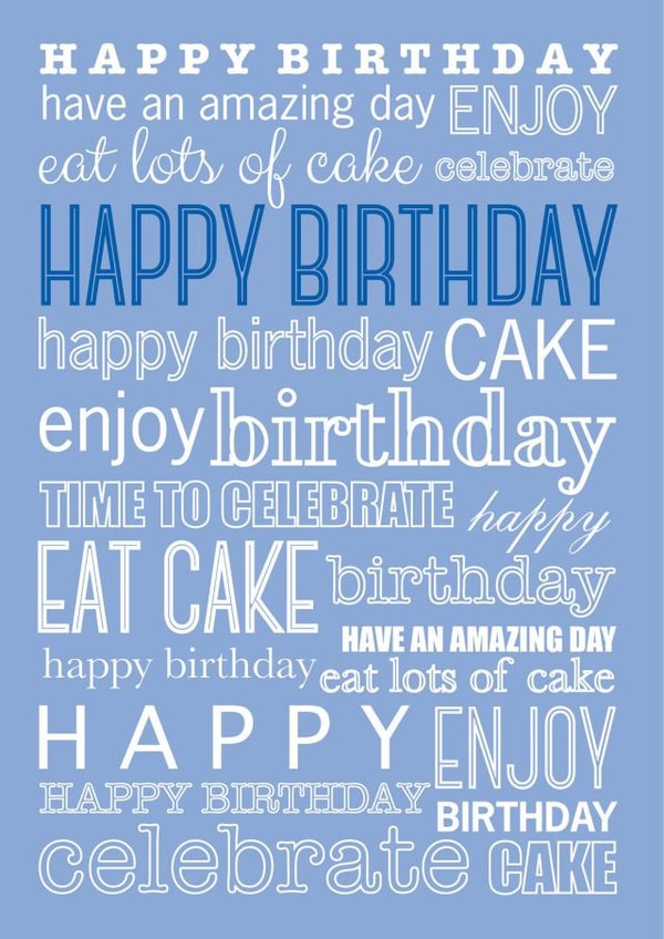 Birthday Celebrate Birthday Card 27154 created by Lara Burrows