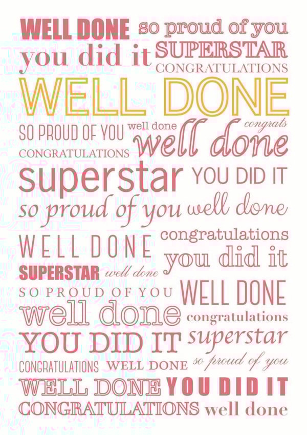 Congratulations Proud Exams Card 4856 created by Lara Burrows