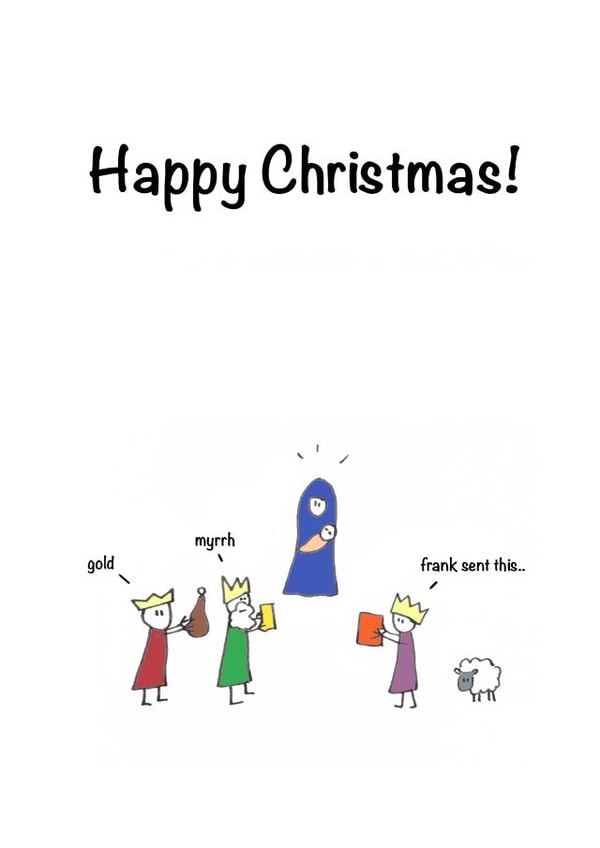 Christmas pun Christmas Card 28658 created by Sophie Pollock