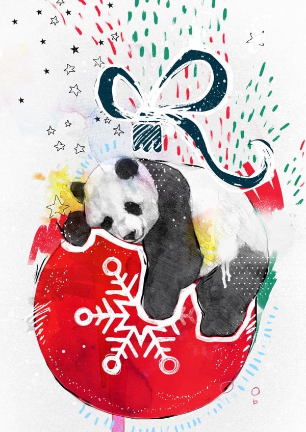 panda sleep Card 22785 created by Podessto