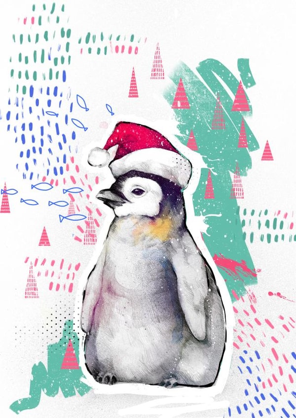 penguin funny Card 22786 created by Podessto