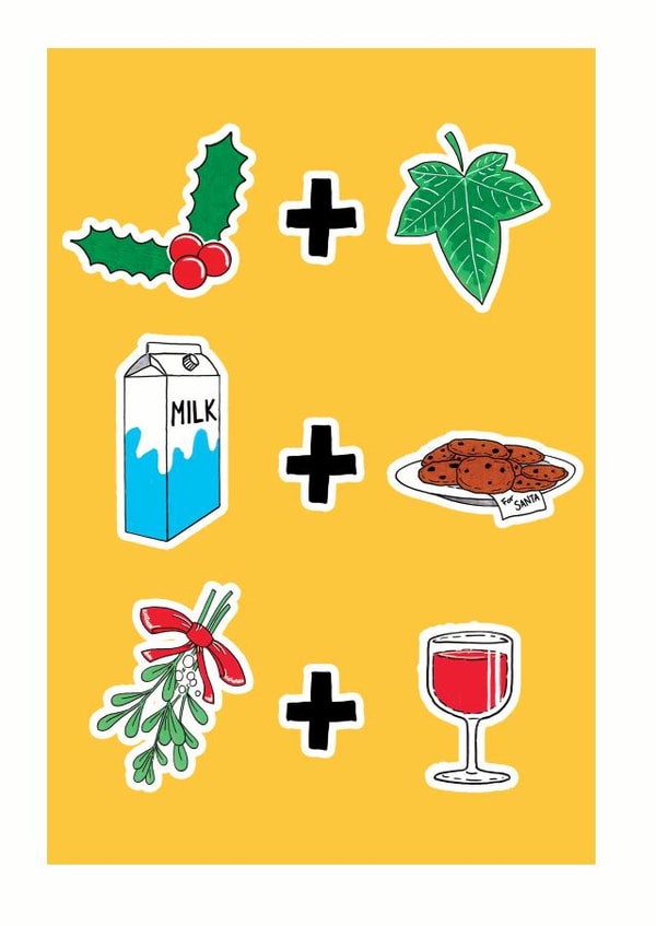 christmas songs Christmas Card 27746 created by House of Zinthos