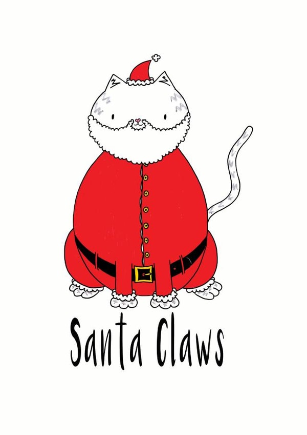 christmas santa Christmas Card 27747 created by House of Zinthos