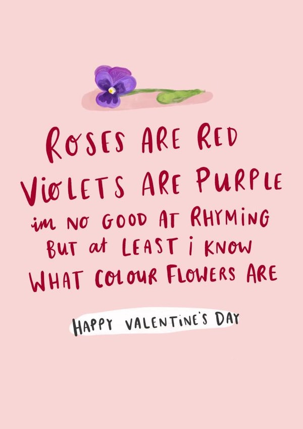 roses are Valentines Day Card 28555 created by Lucy Maggie Designs