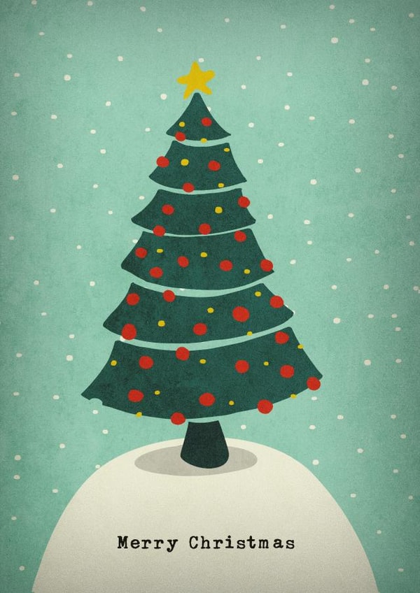 xmas christmas Christmas Card 26833 created by LATTE DESIGN