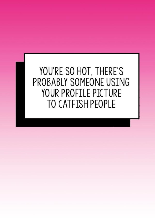 Catfish so Valentines Day Card 27240 created by Bettie Confetti