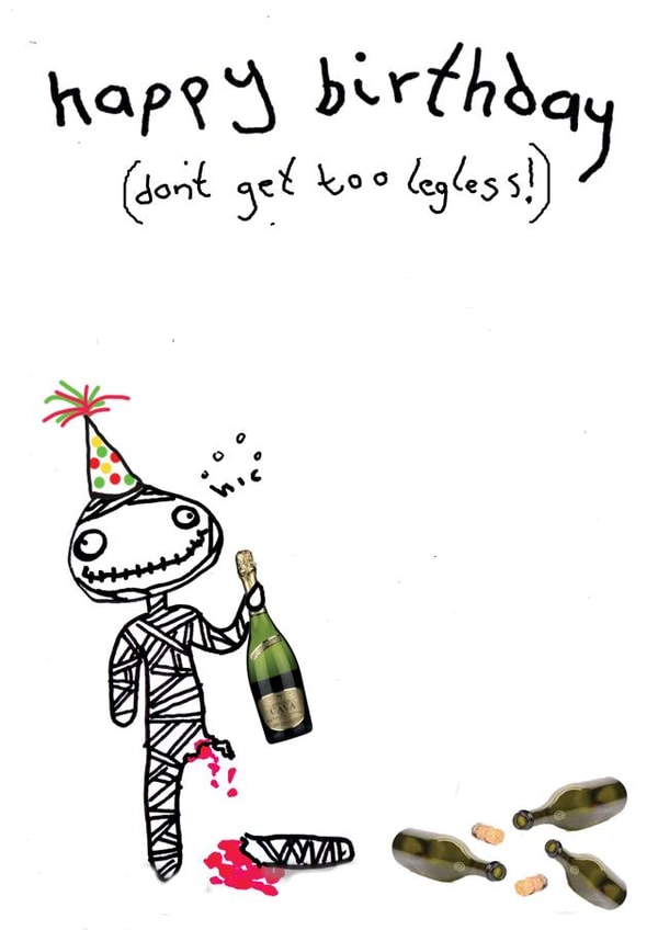 happy birthday Birthday Card 29579 created by Memento Mori