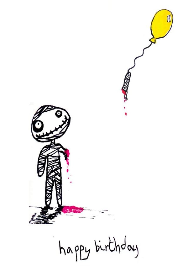 happy birthday Birthday Card 29580 created by Memento Mori