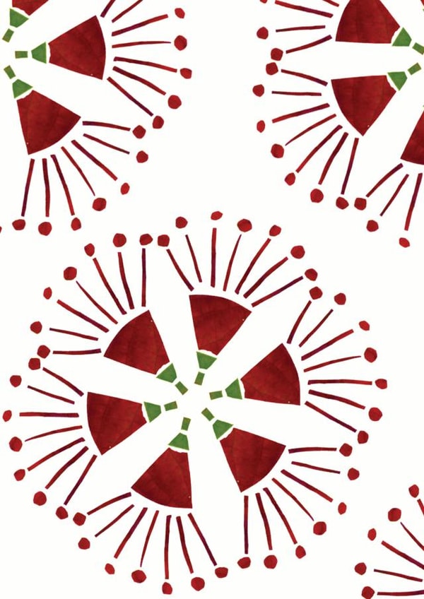 Pohutukawa Flowers Card 29893 created by Herbert and Wilks