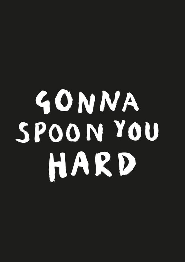spooning cuddly Valentines Day Card 22199 created by Lauren Goodland