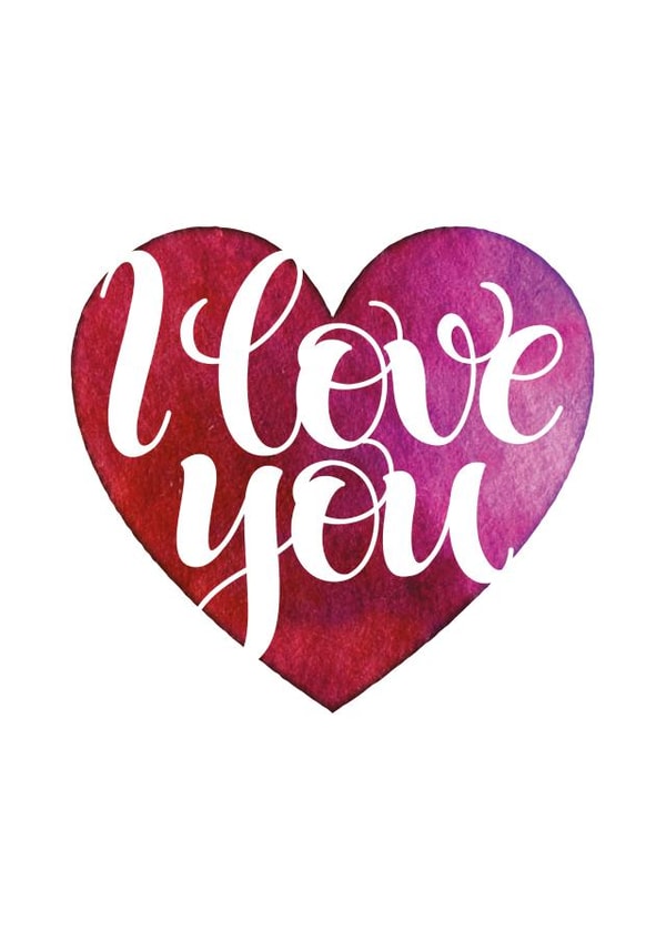 I love Valentines Day Card 4088 created by Cookie Design