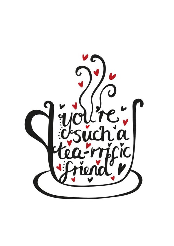 great friend Love & Friendship Card 4089 created by Cookie Design