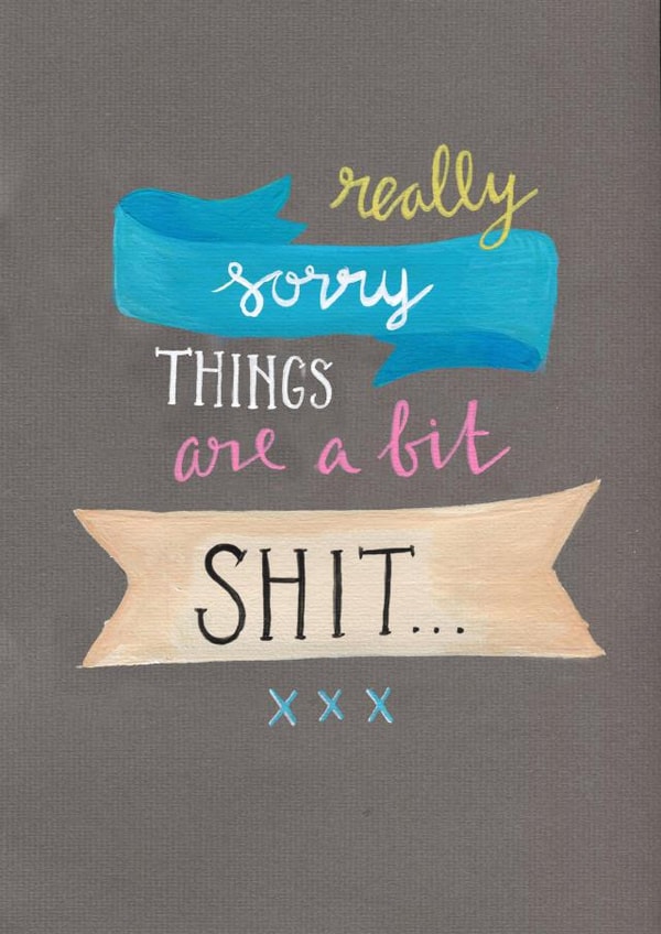 sorry sympathy Thinking of you Card 4244 created by Claire Lefevre