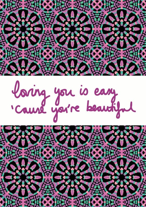 beautiful love Valentines Day Card 30023 created by Ella Royer