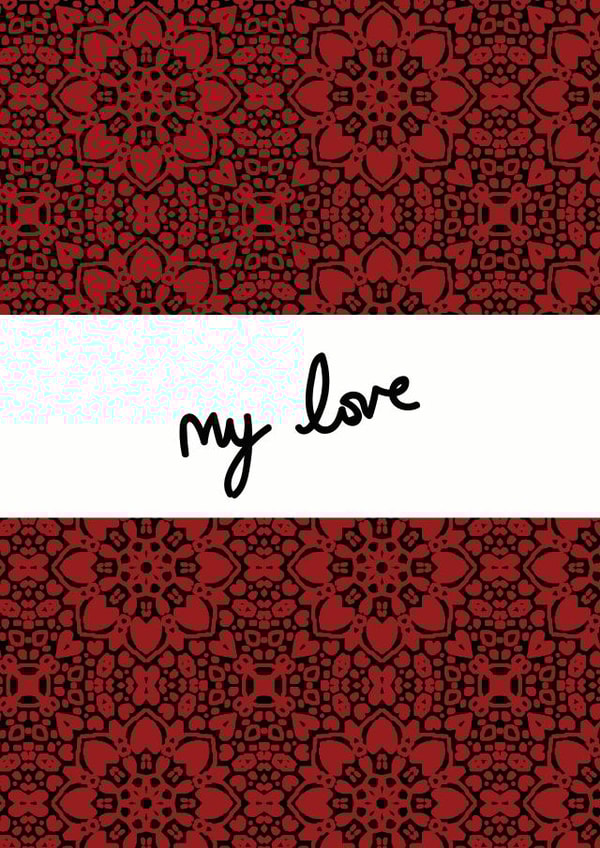 classic romantic Card 30035 created by Ella Royer