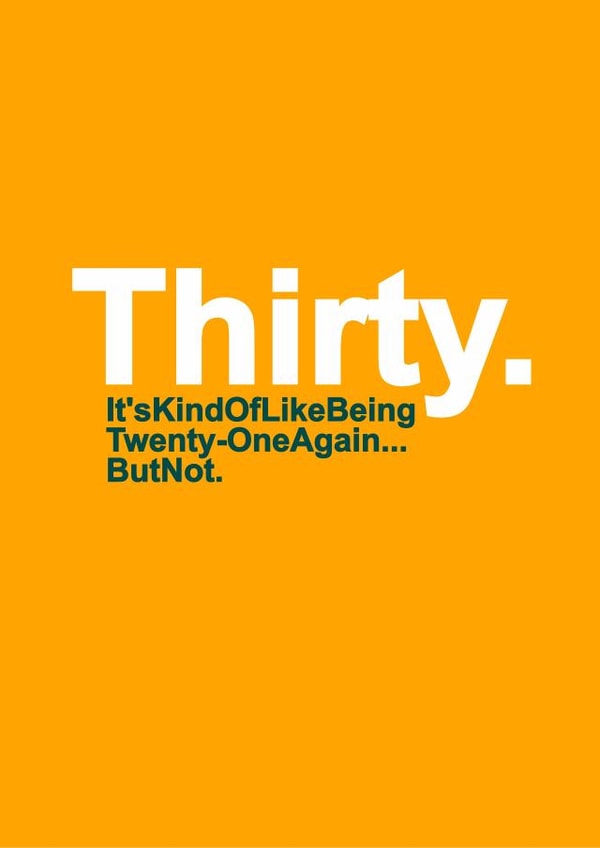 30 thirty Birthday Card 5660 created by Redrakoon