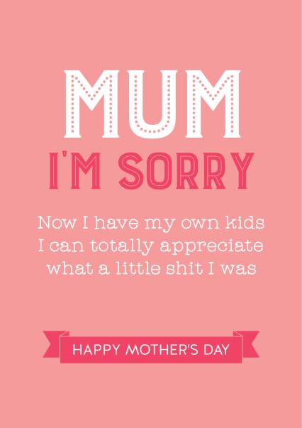 Mothers Day card from Silly Prints | thortful