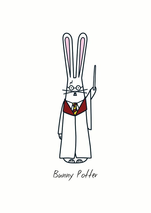 Bunny Potter created by Hoppy Bunnies