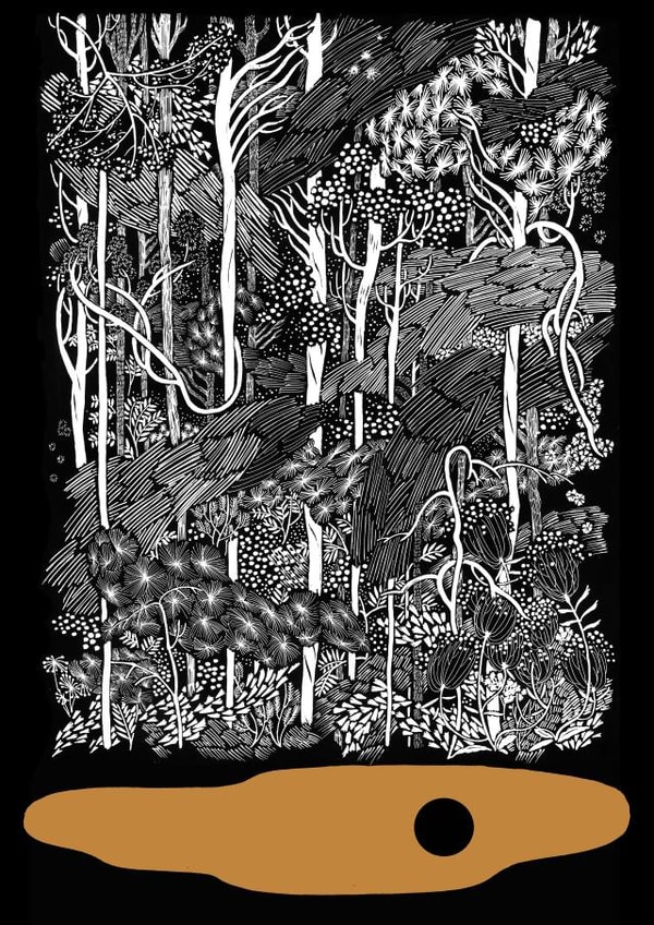 tree moon Card 23413 created by Yijing Li