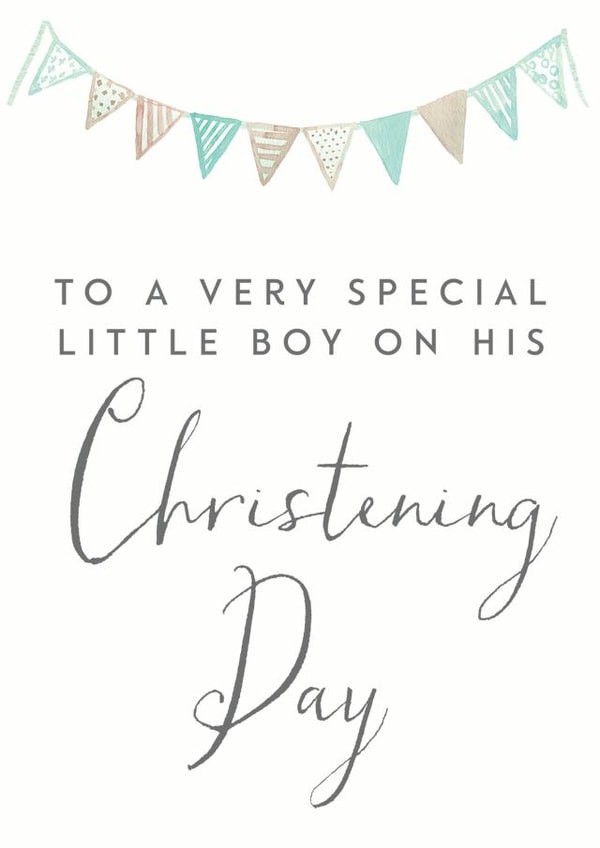 boy christening Christening Card 7675 created by Emma Maddocks