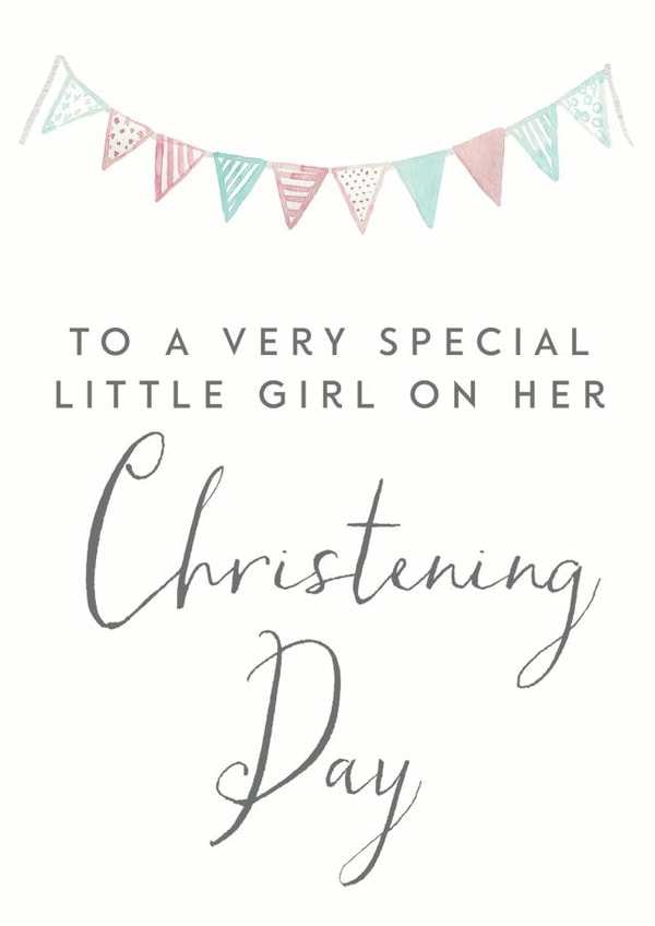 girl christening Christening Card 7676 created by Emma Maddocks