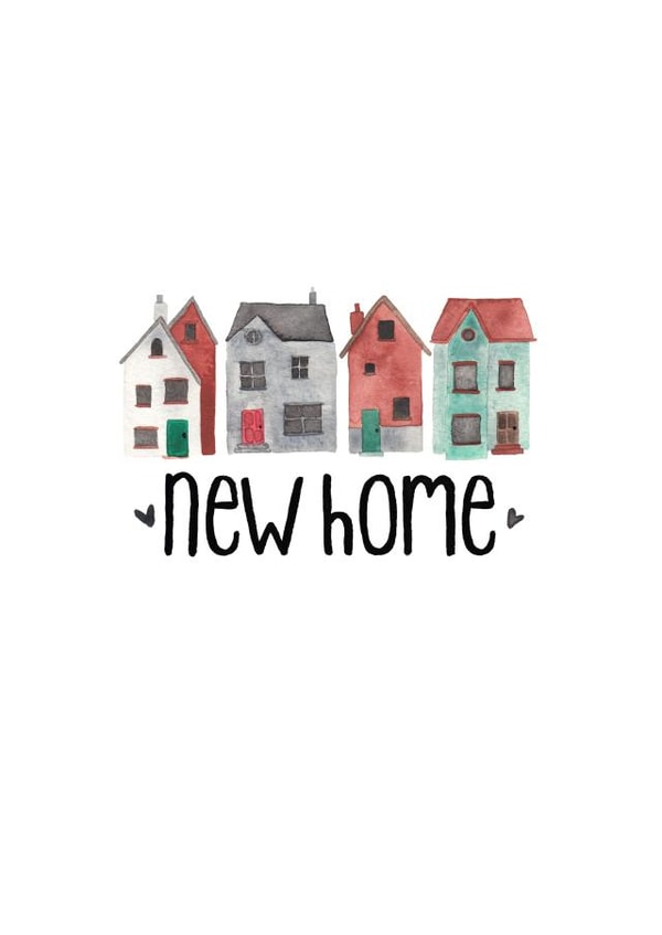 house new New Home Card 7951 created by Elena O'Neill