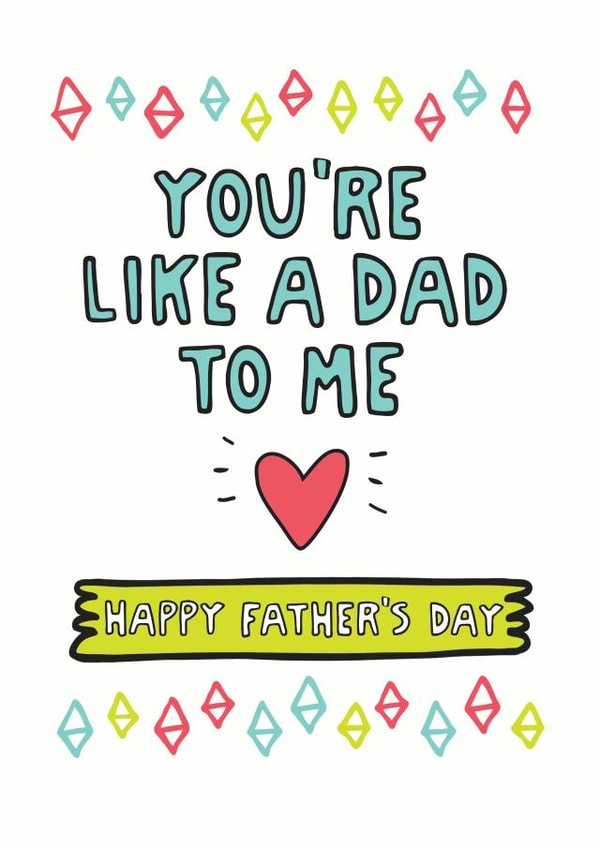 Like a Dad Father's Day Card created by Angela Chick