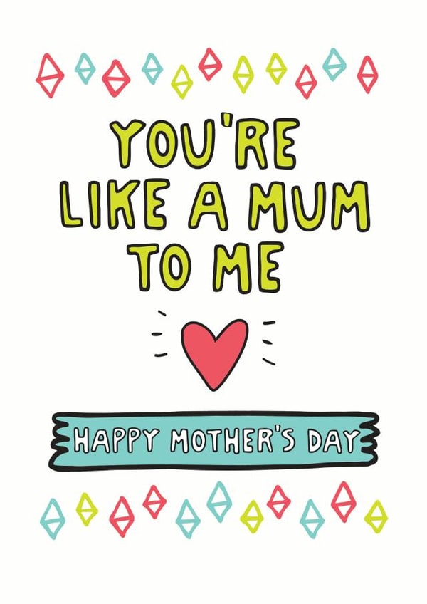 Like A Mum Mother's Day Card created by Angela Chick