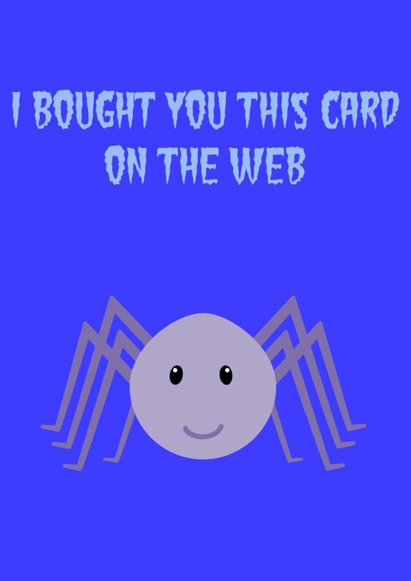cute spider Card 28980 created by Steve