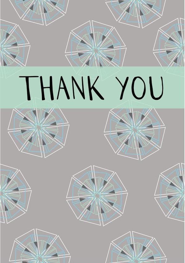 thank you Thank You Card 7974 created by West Plum Studio