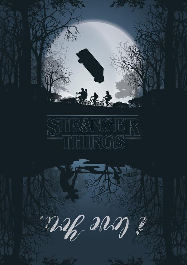 stranger things Valentines Day Card 24479 created by Jordan Williams